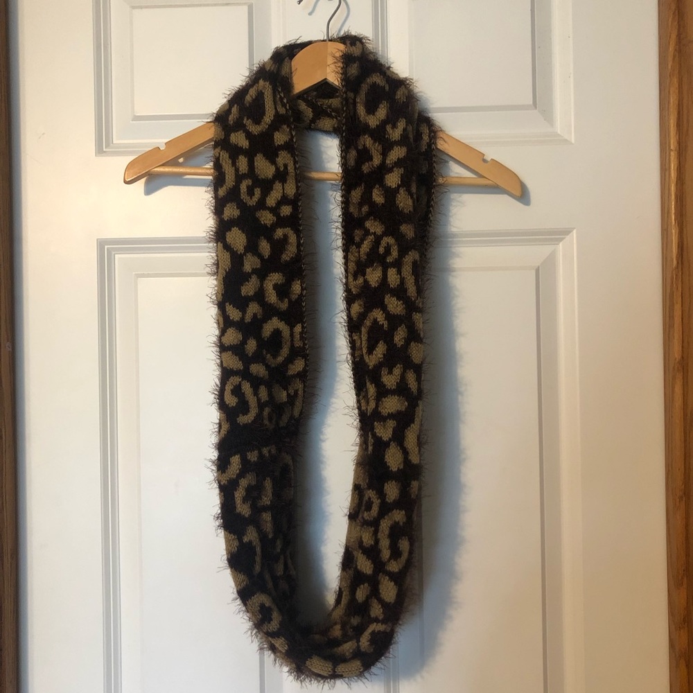 Leopard Print Infinity Scarf